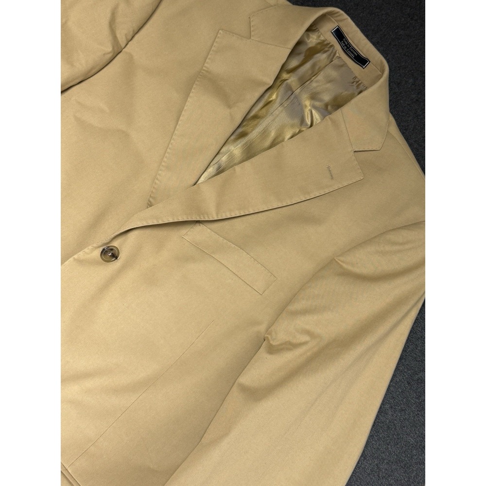 ARNOLD BRANT Mens Blazer Sport Coat Casual Jacket Size 42R Classic Tan Bespoke‎